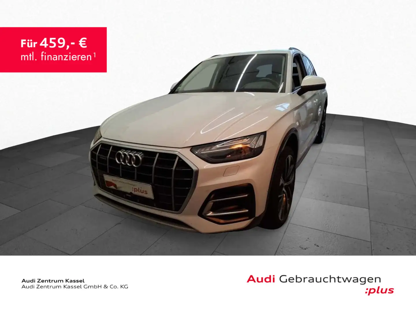 Audi Q5 50 TFSIe qu. Matrix Pano HuD Standklima 360° Weiß - 1