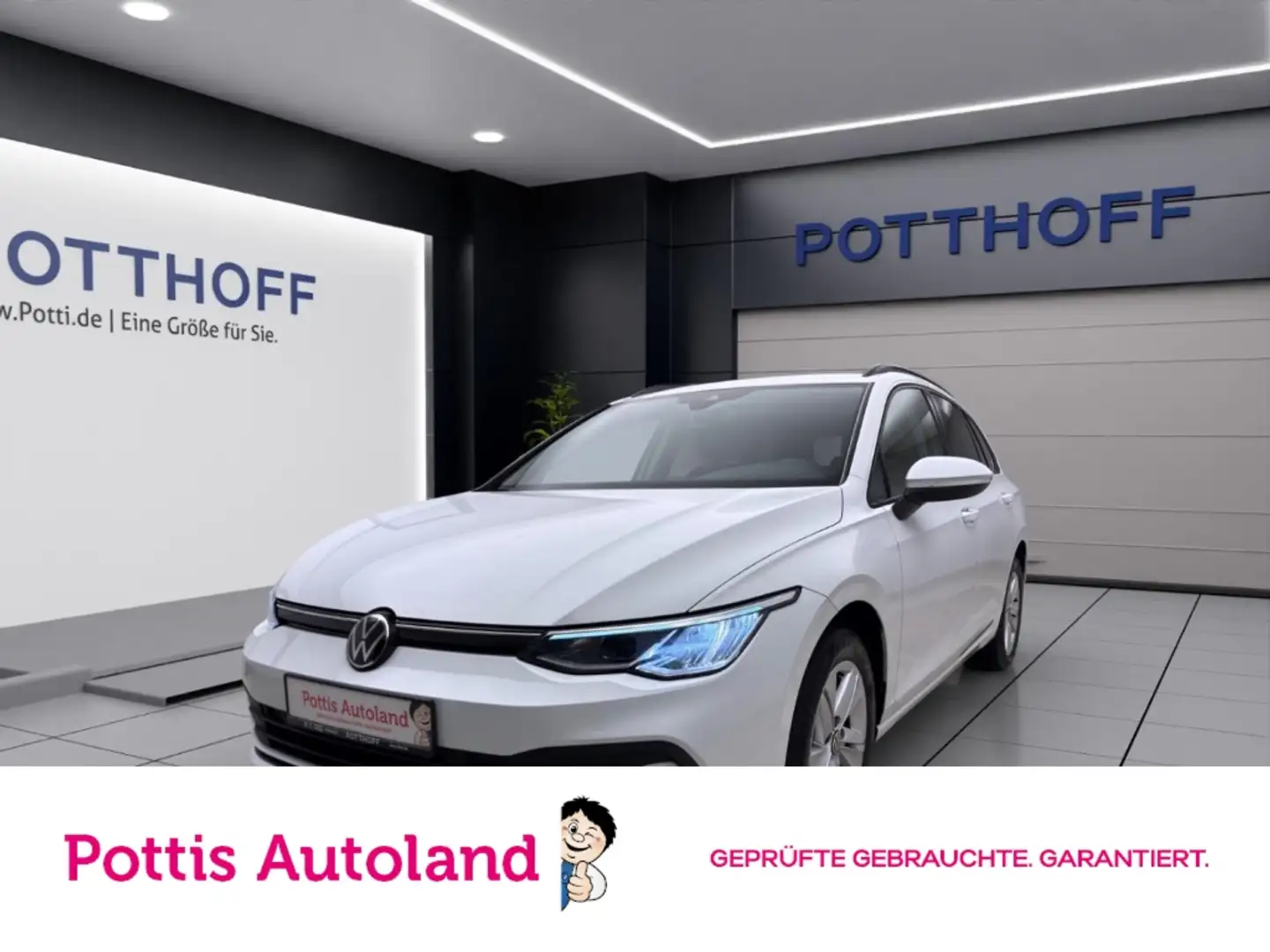 Volkswagen Golf Variant 2.0 TDI DSG LIFE NAVI ACC KAMERA LED Weiß - 1