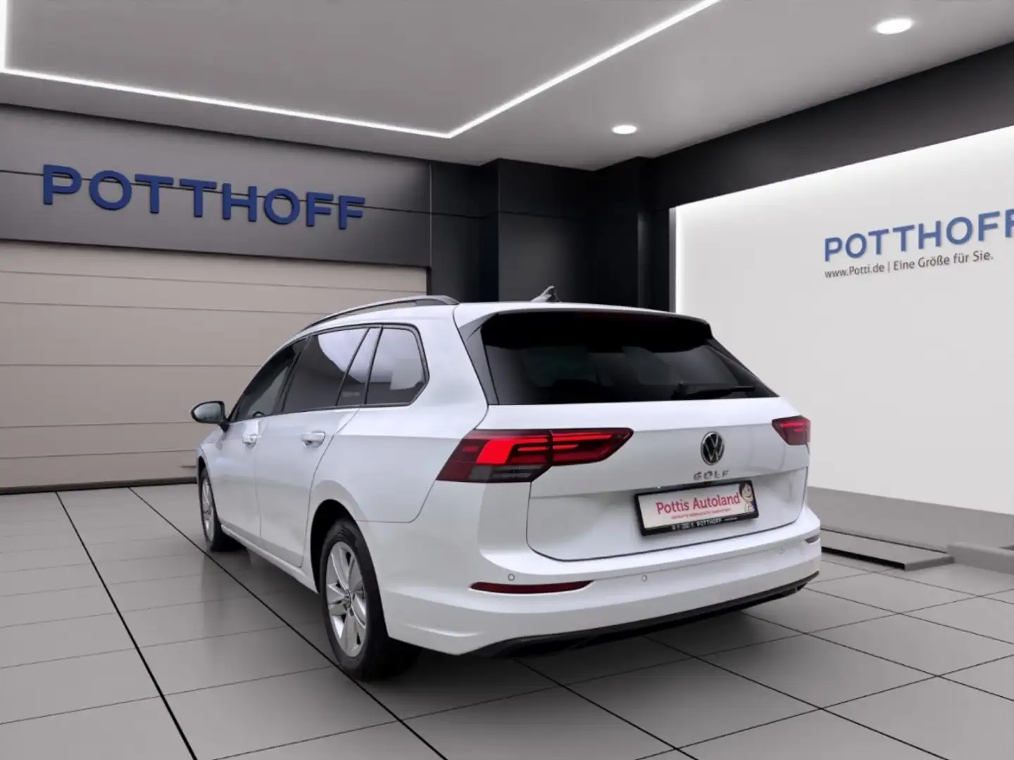 Volkswagen Golf Variant 2.0 TDI DSG LIFE NAVI ACC KAMERA LED Weiß - 2