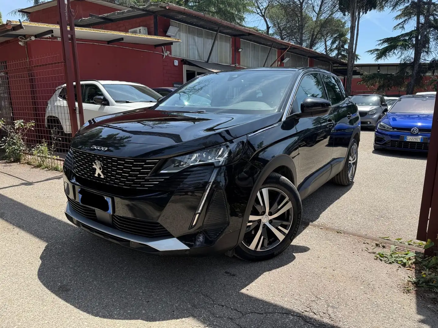 Peugeot 3008 3008 1.5 bluehdi Allure Pack NAVI LED KAMERA Fekete - 2