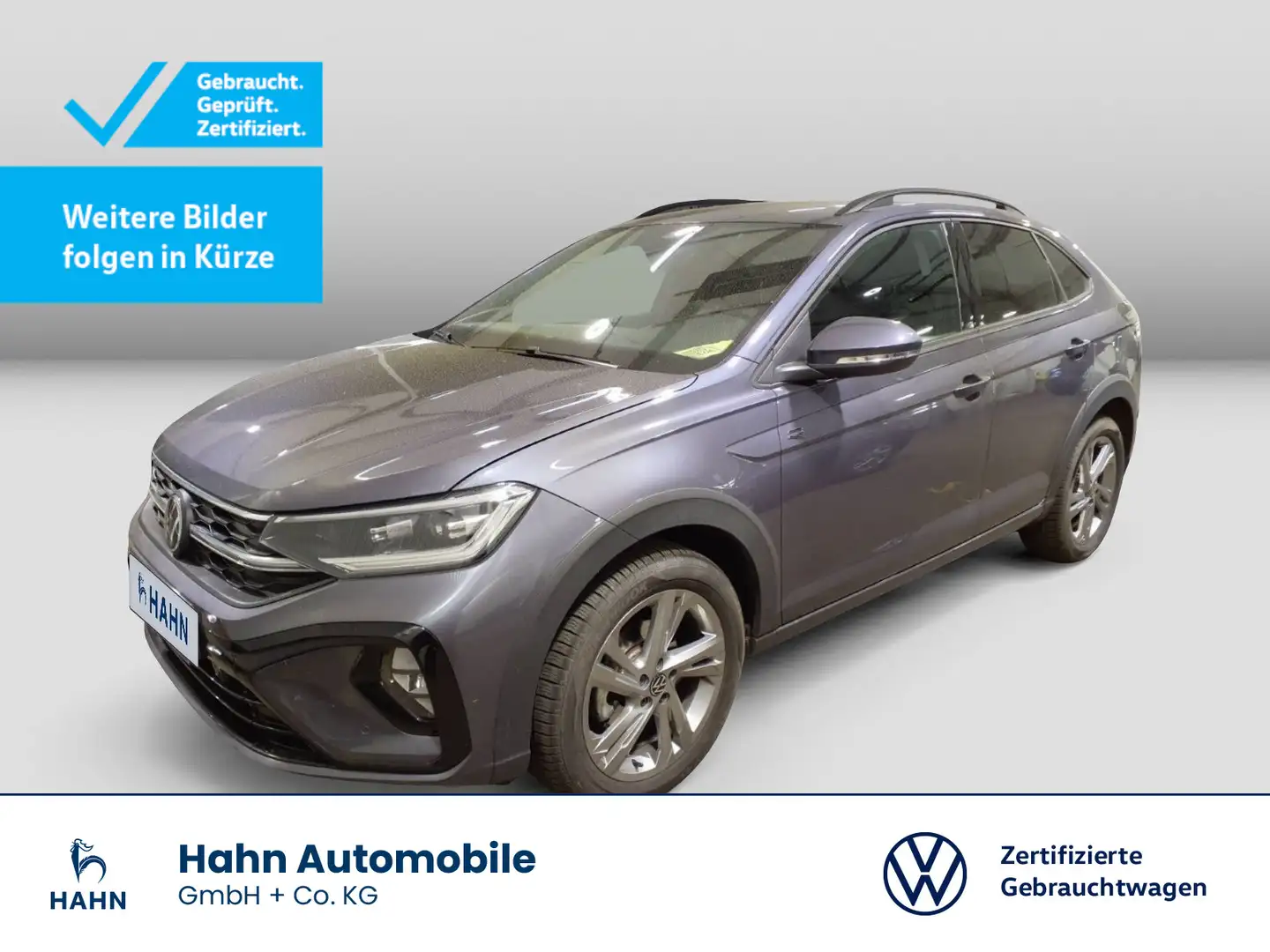 Volkswagen Taigo 1.5TSI DSG R-Line ACC Cam IQ.Light Navi Gris - 1