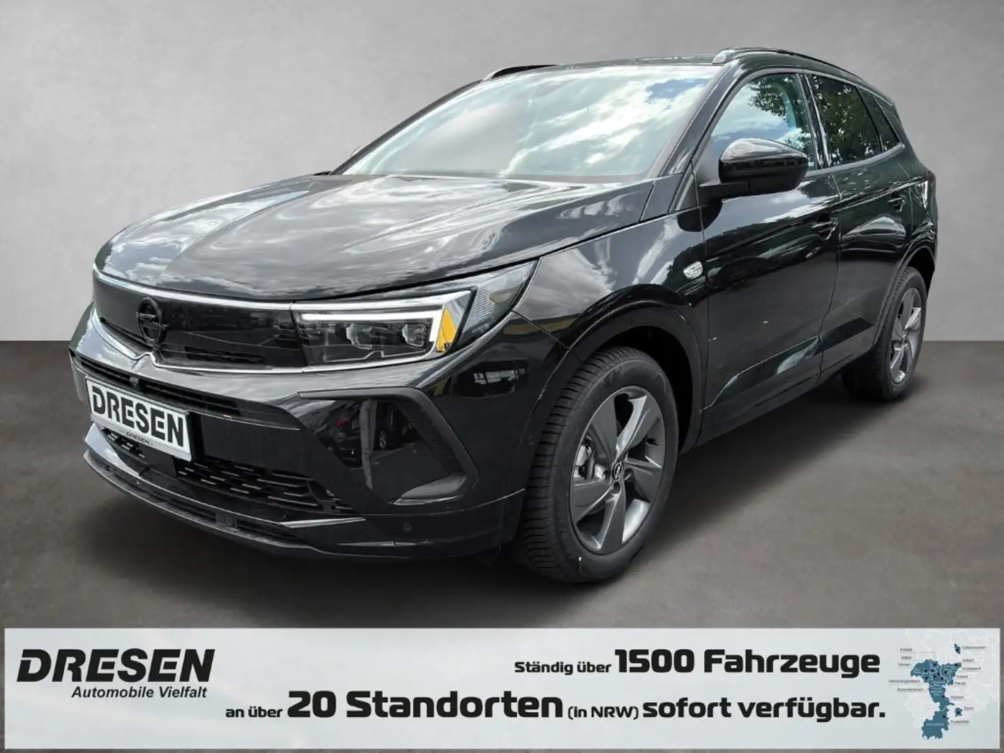 Opel Grandland GS-Line 1.5 D Automatik+Allwetter+LED Schwarz - 1