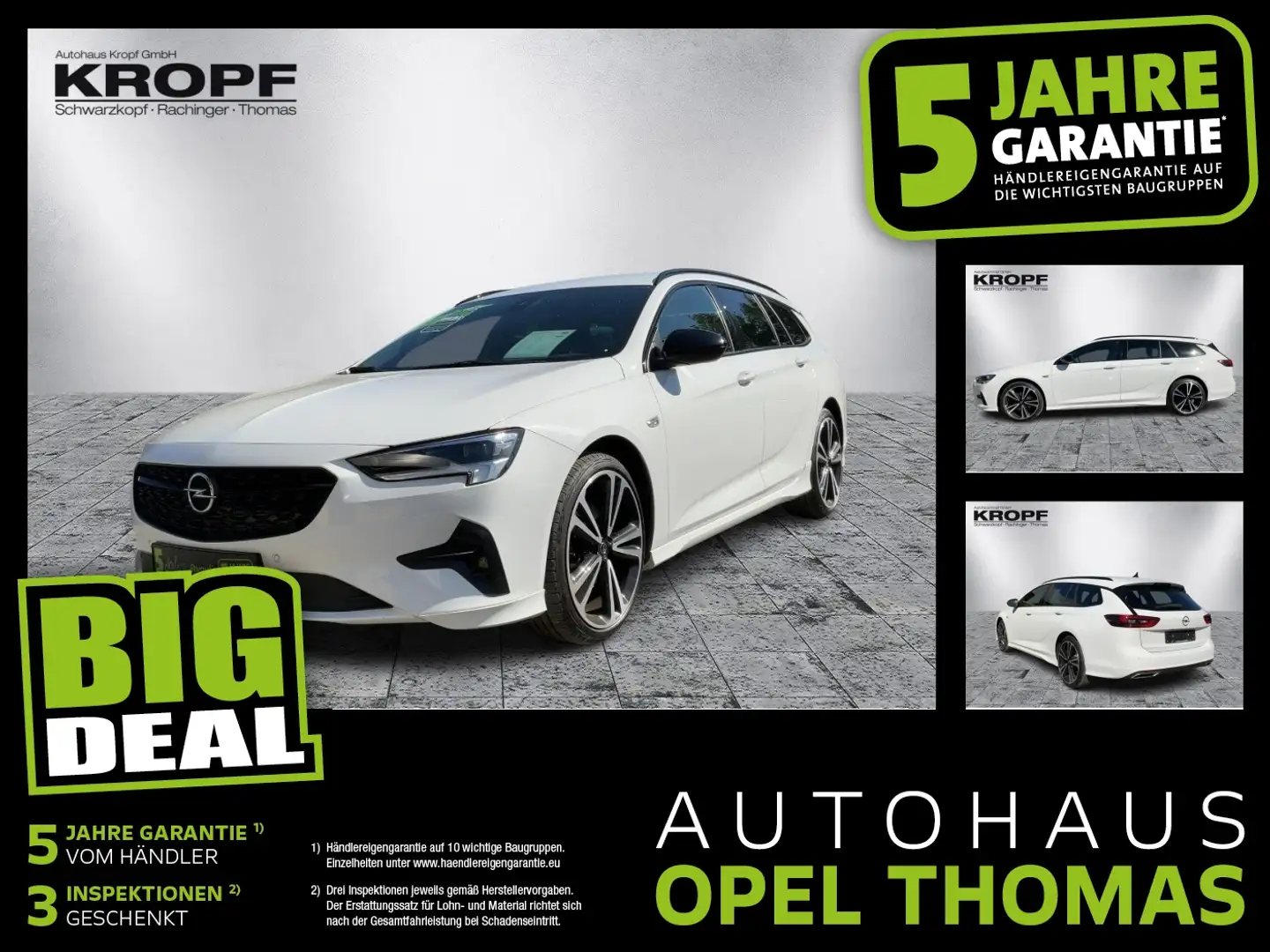 Opel Insignia B ST 2.0 CDTI  Ultimate ACC Weiß - 1