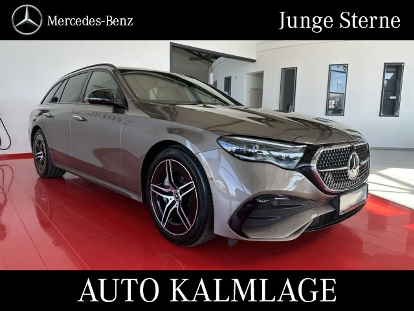Mercedes-Benz E 300 E 300 T e AMG AHK+PANORAMA+DISTRONIC+LEDER+HUD Brun - 1