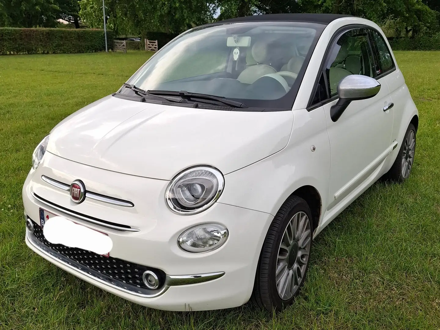 Fiat 500C 500 C 1.2 8VLounge Wit - 1