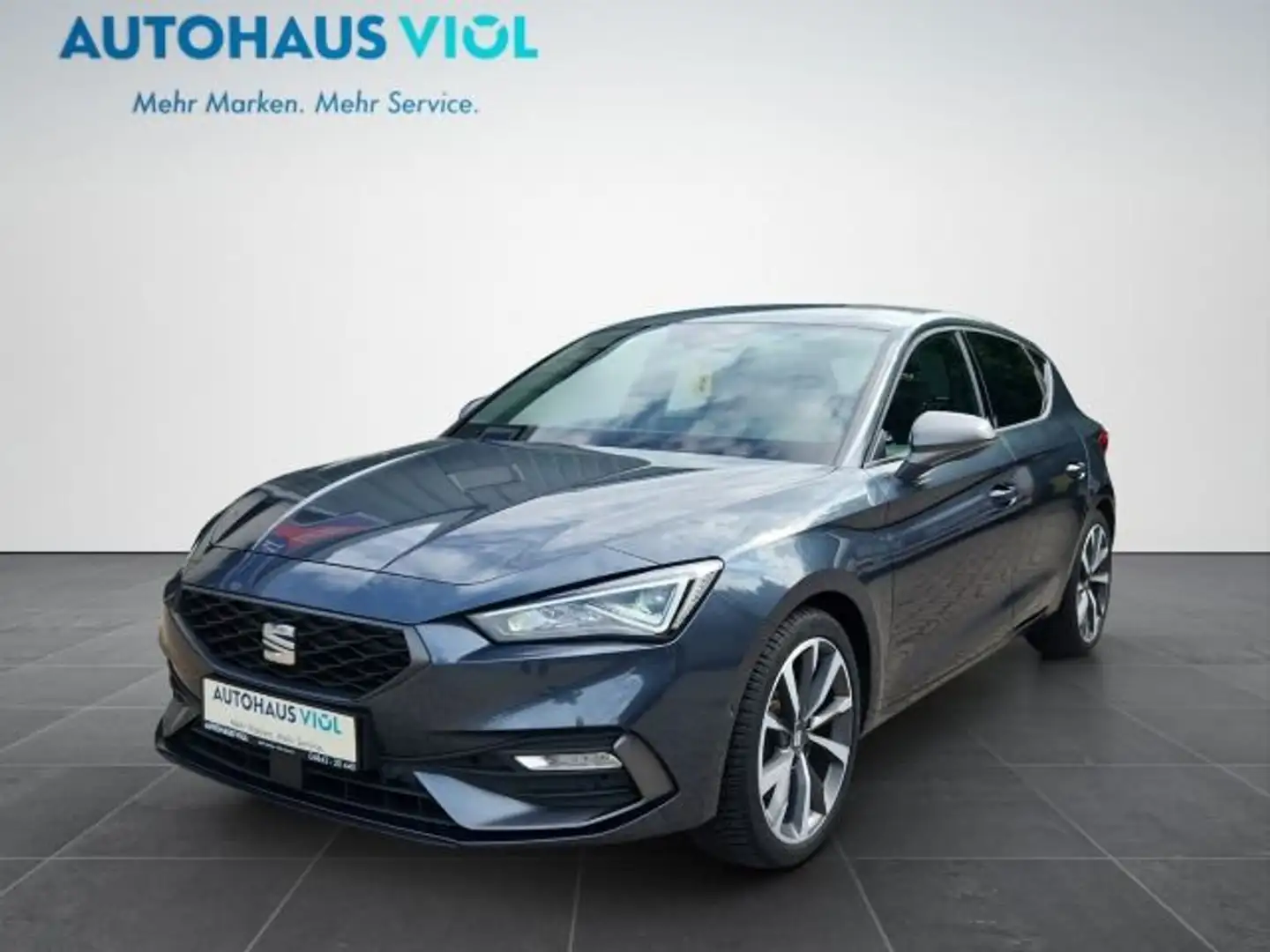 SEAT Leon 1.5 eTSI "FR" Klima Navi Alu-Felgen Grijs - 1