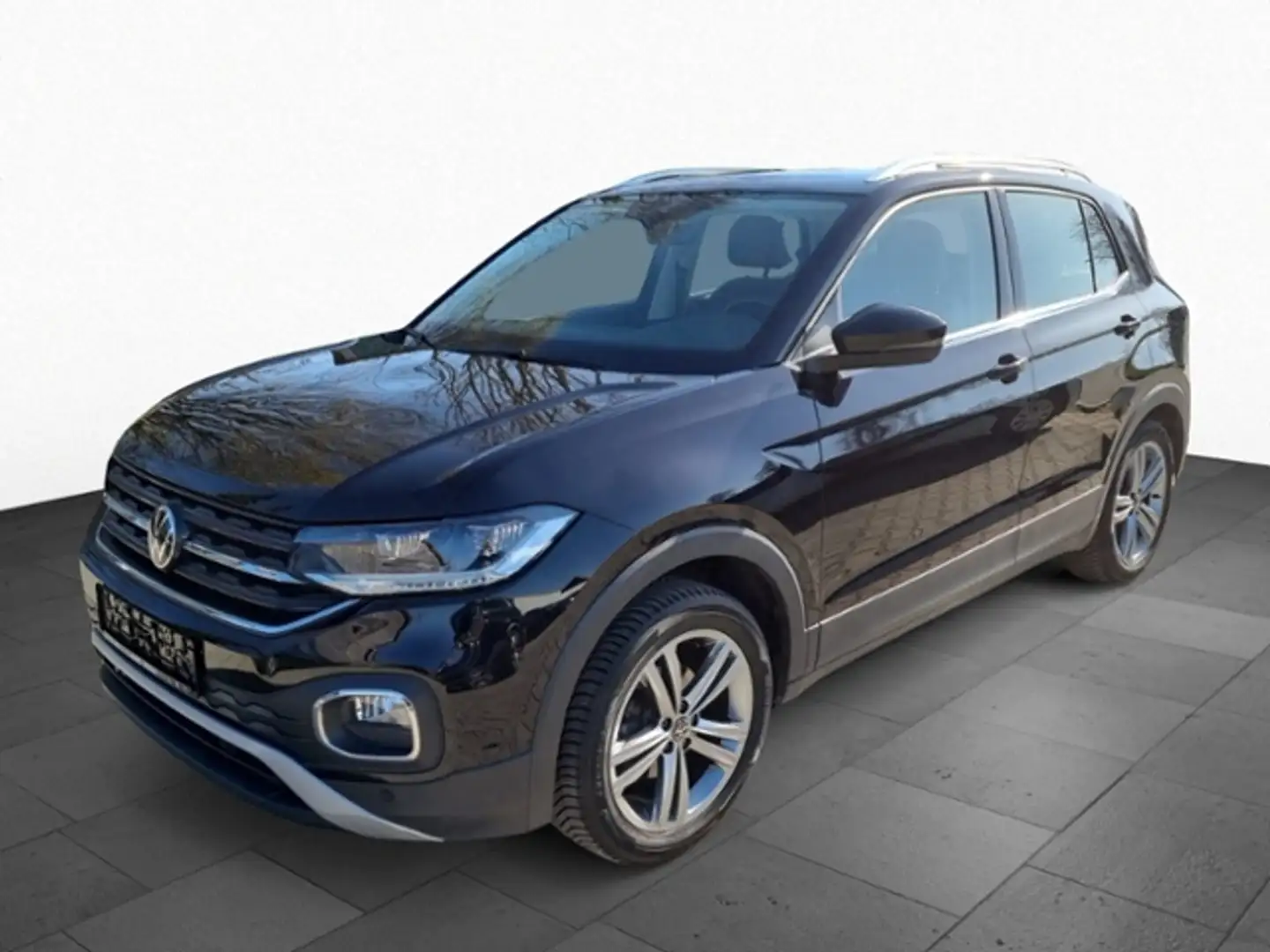 Volkswagen T-Cross 1,0 TSI STYLE ACC KAMERA NAVI LED PDC SHZ KLIMA A Negro - 2