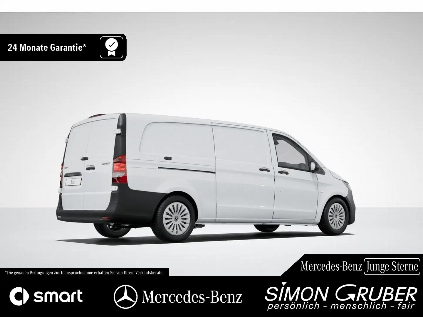 Mercedes-Benz Vito 116 CDI Kasten Extralang Aut. Kamera 3Sitze Weiß - 2