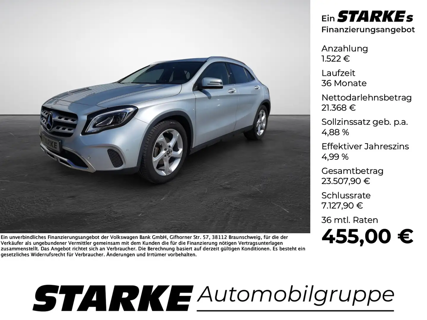 Mercedes-Benz GLA 180 Kamera Stříbrná - 1
