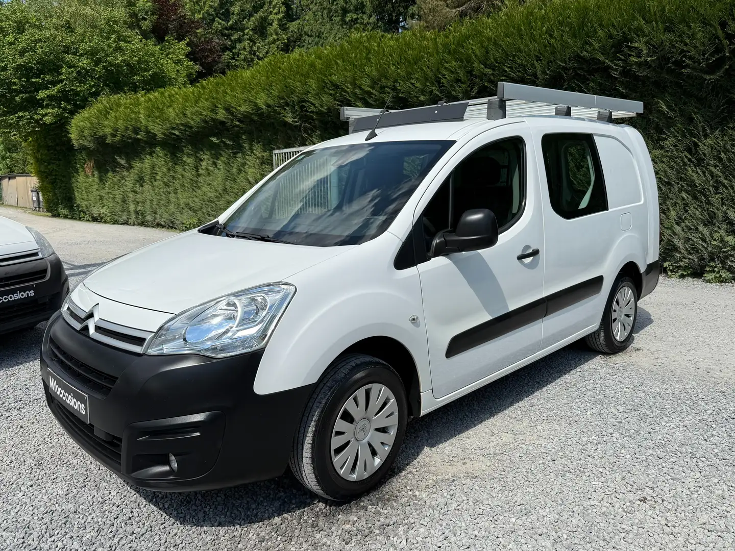Citroen Berlingo 1.6 BlueHDi - 120 CHVX - TVA DEDUCTIBLE - 3 PLACES Wit - 1