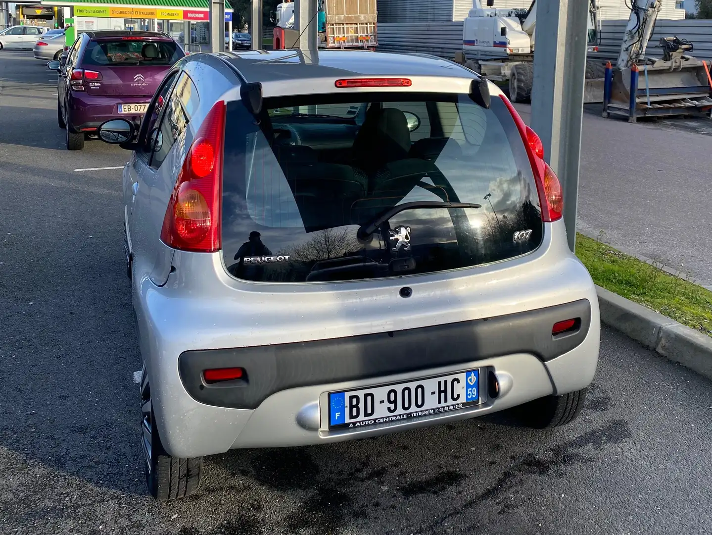 Peugeot 107 107 1.0e 12V 68ch BLUE LION Trendy Gris - 2