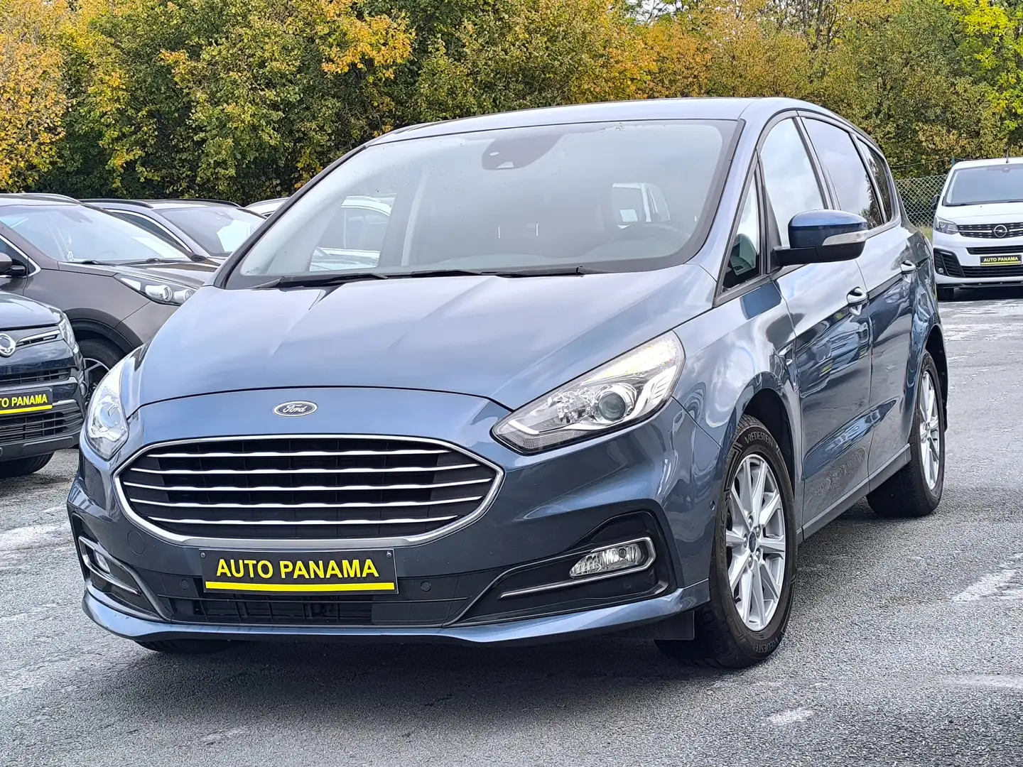 Ford S-Max S-Max 2.0 TDCi 150CV (EU6d) 7 PLACES CLIM GPS CAM Bleu - 1