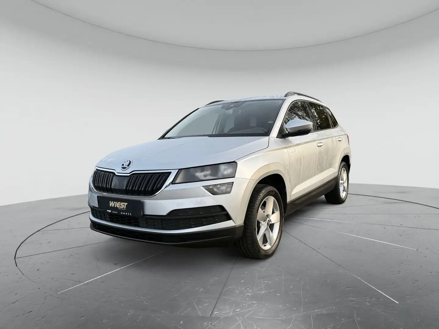 Skoda Karoq 1.0 TSI Ambition Temp. Navi Klima SHZ Smar Argent - 2