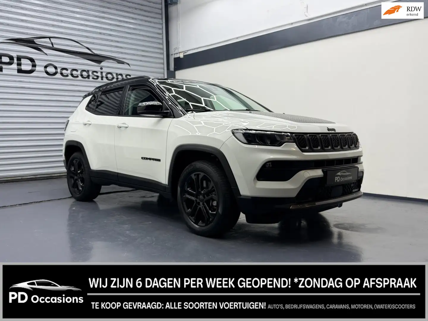 Jeep Compass 4 x e 240 Plug-in Hybrid Electric Upland - Camera Bianco - 1