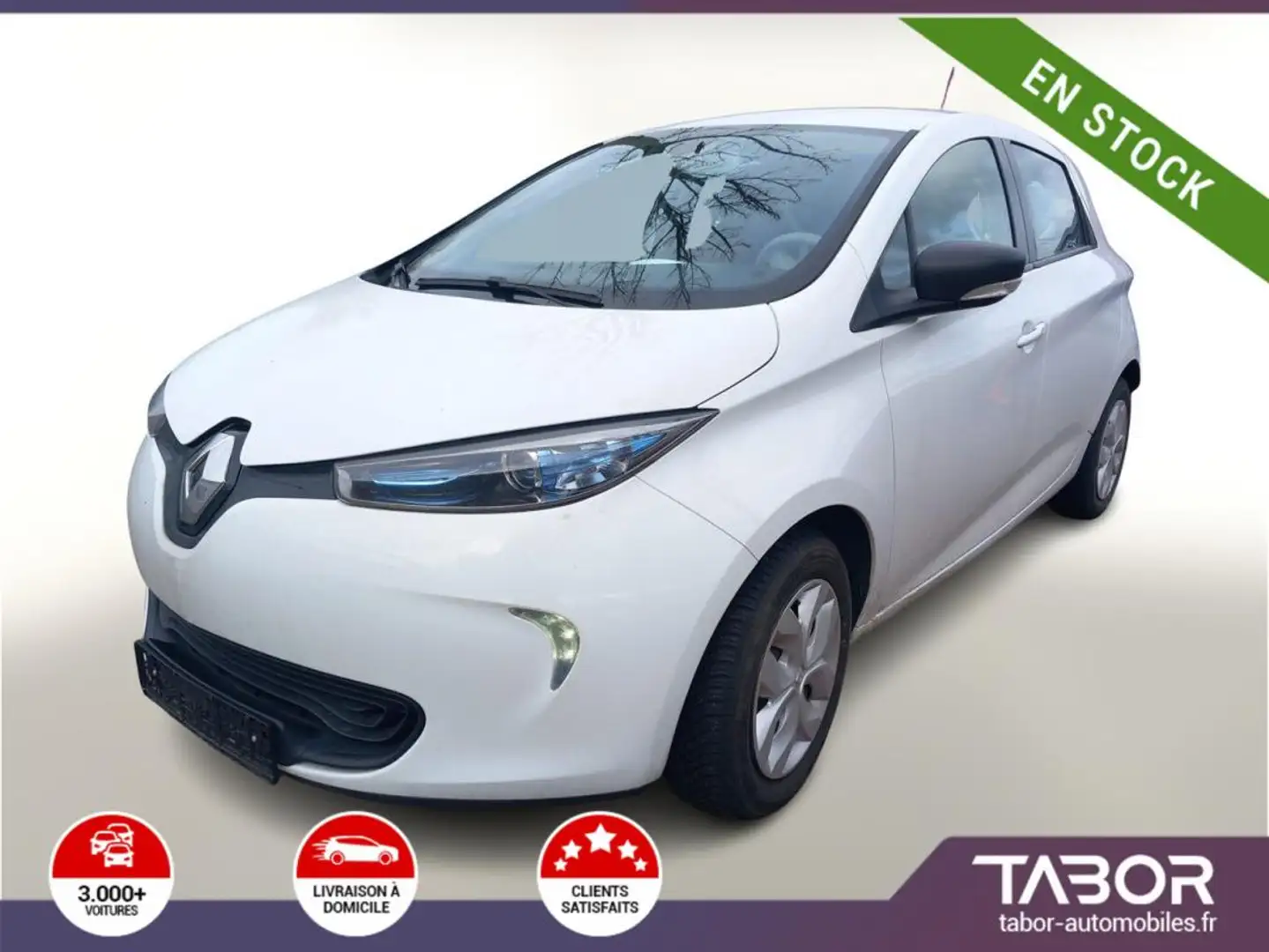 Renault ZOE Cargo ZE40 R90 batterie achat GPS Blanc - 1