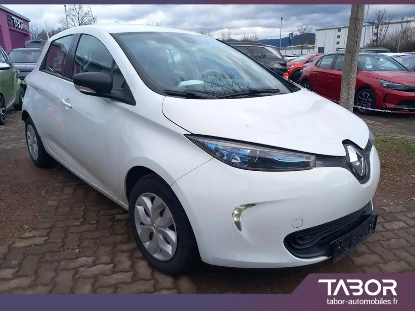 Renault ZOE Cargo ZE40 R90 batterie achat GPS Blanc - 2