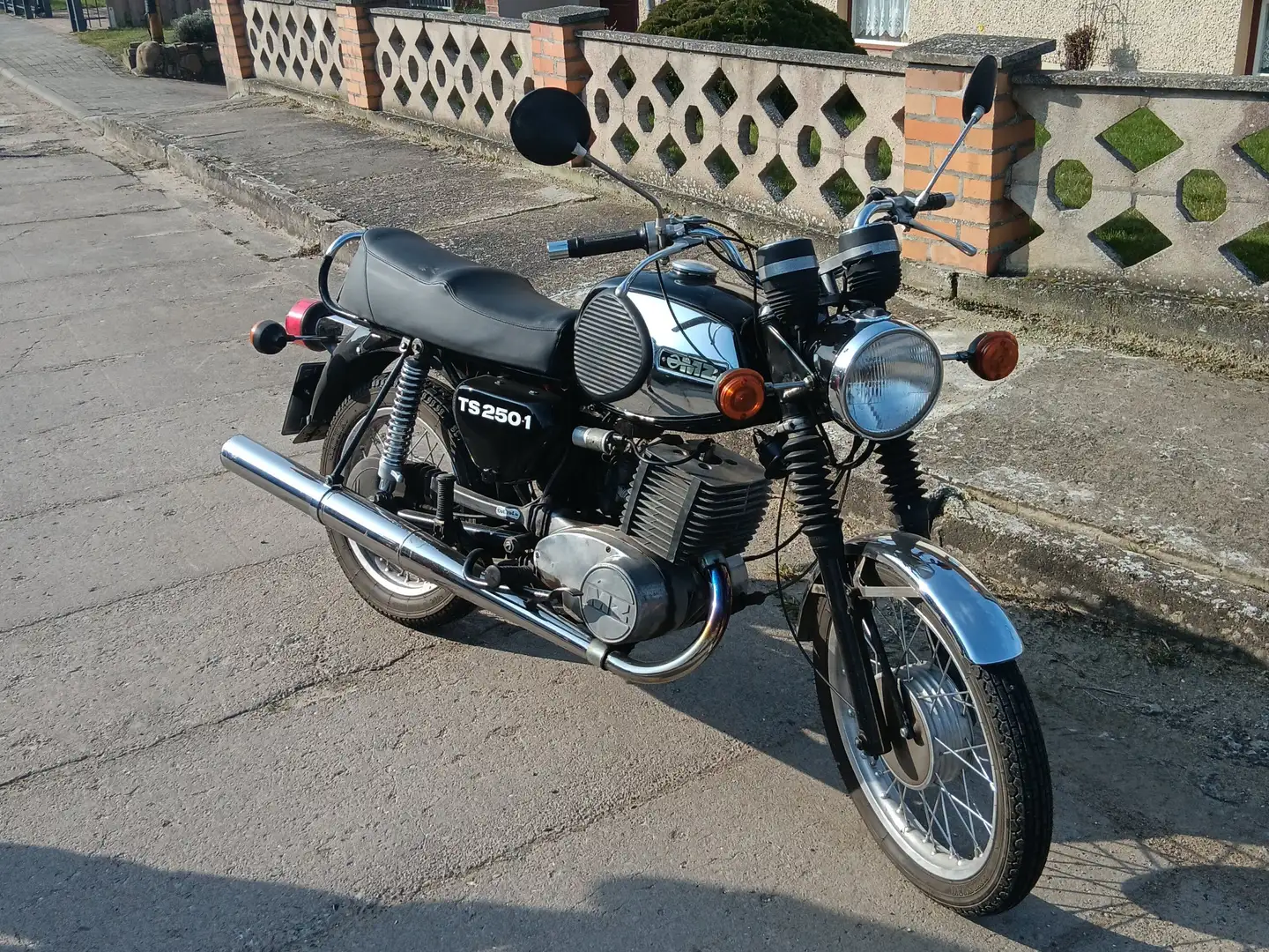 MZ TS 250 TS 250/1 Чорний - 2