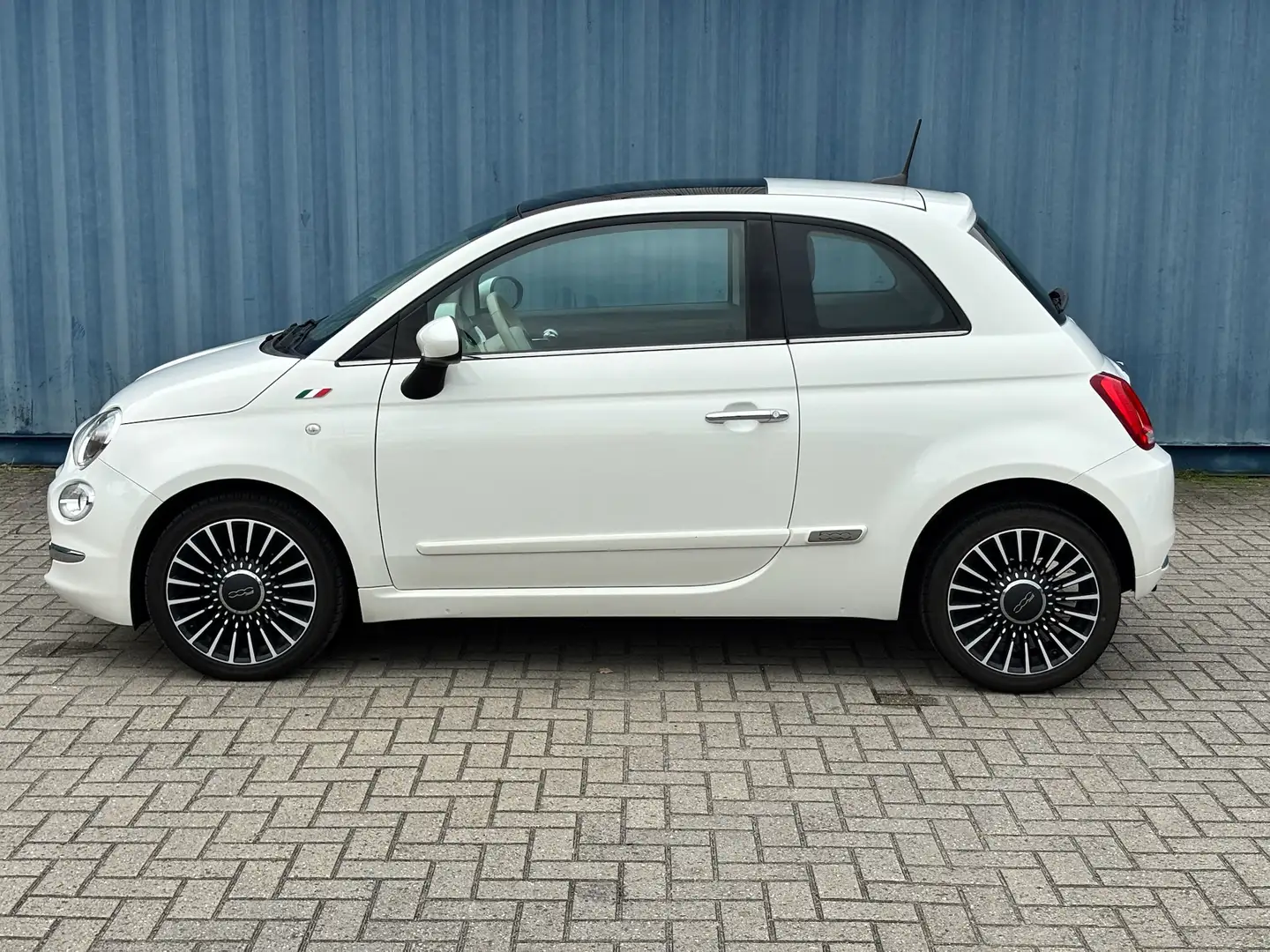 Fiat 500 0.9 TwinAir Turbo Lounge Panorama dak | Airco | Bl Blanc - 2