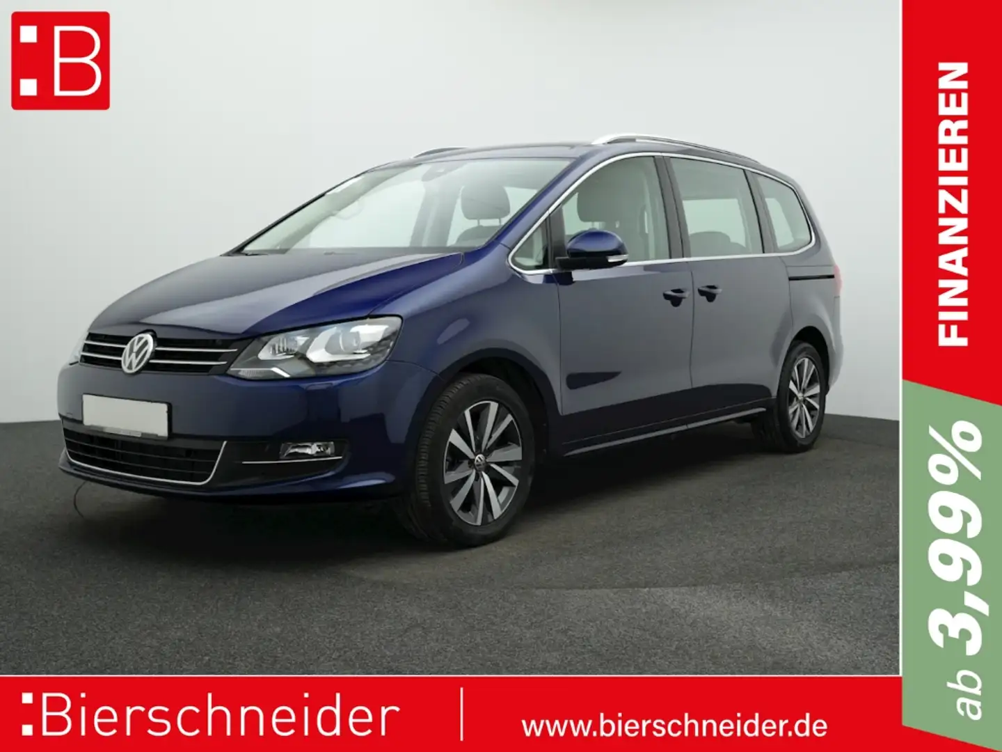 Volkswagen Sharan 1.4 TSI Highline NAVI XENON STANDHZ KAMERA Blau - 1