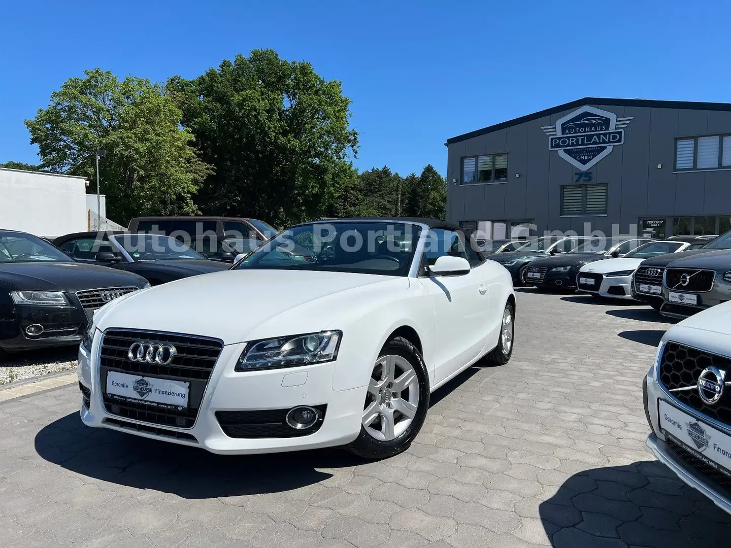 Audi A5 Cabriolet 1.8 TFSI/19TKM/1. Hand/S-Heft/Exclu Weiß - 1