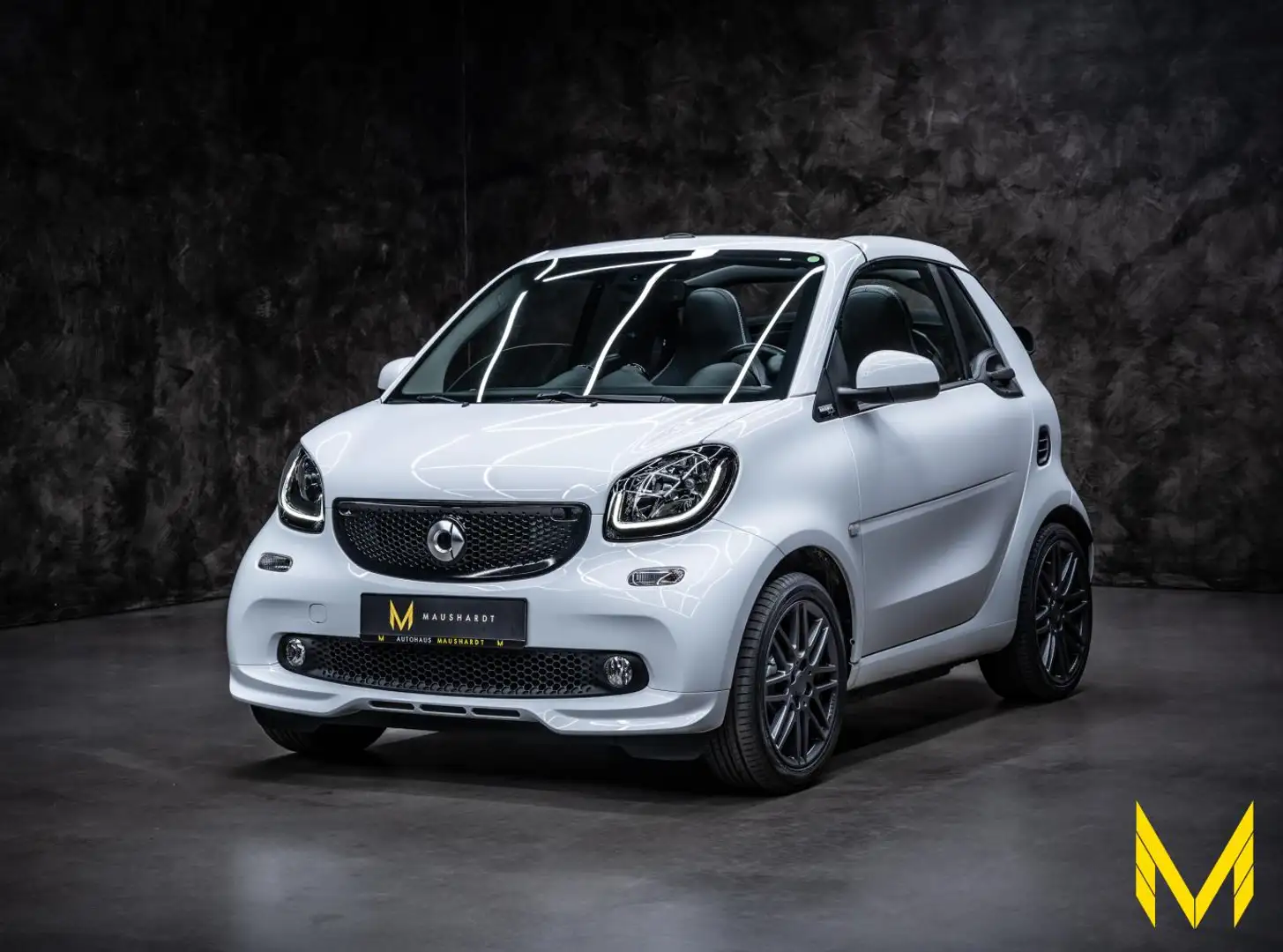 smart forTwo cabrio BRABUS Xclusive|HP121|KLAPPENAGA Weiß - 1
