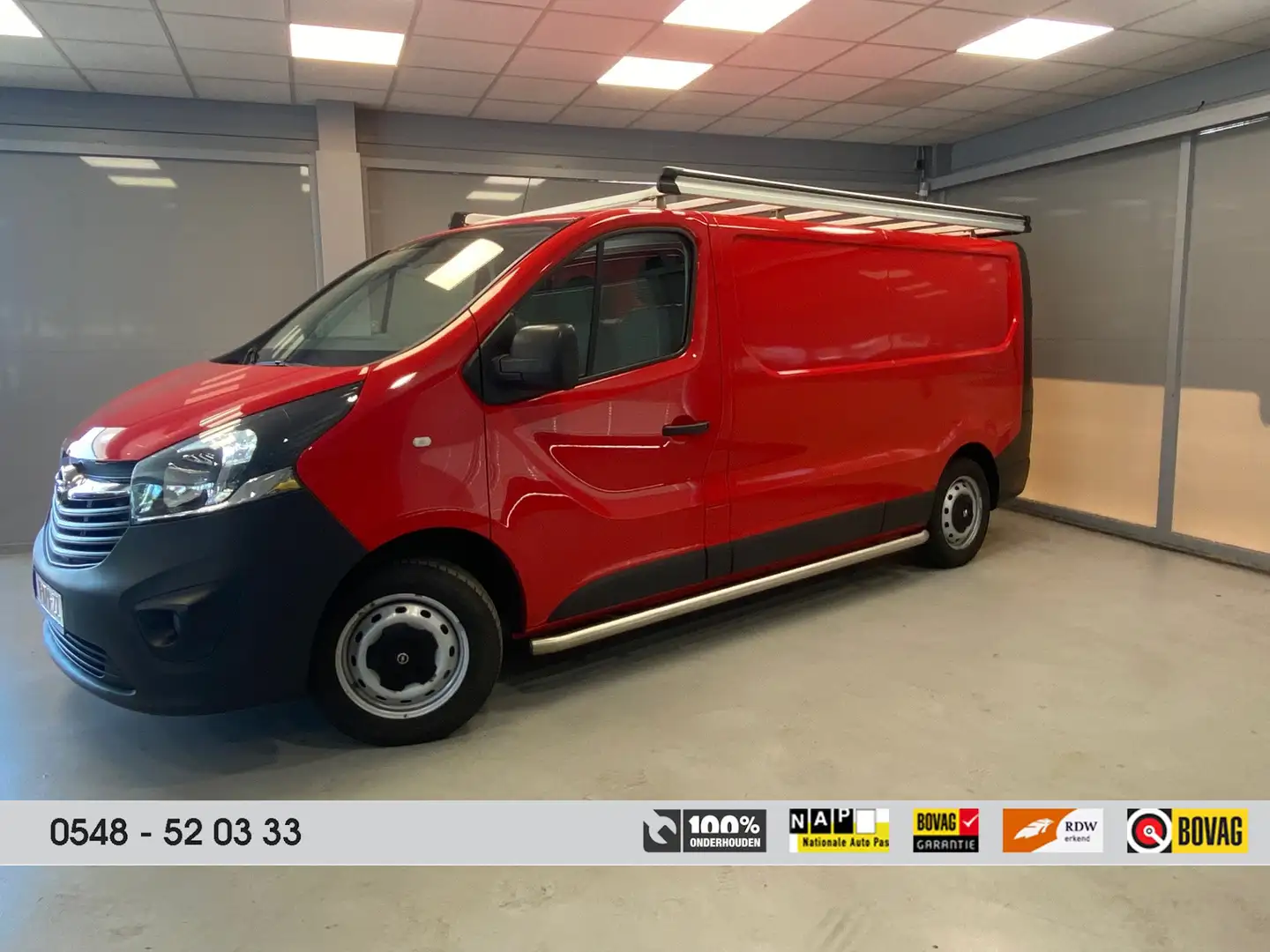Opel Vivaro 1.6 CDTI L2H1 Edition | NAVI | CAMERA | IMPERIAAL Rood - 1