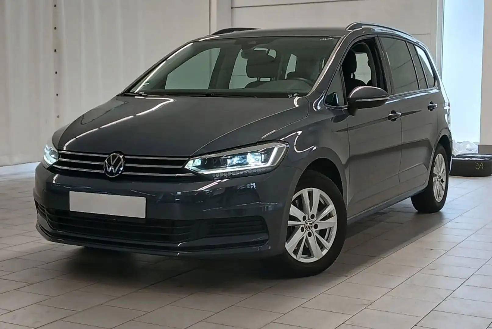 Volkswagen Touran 1,5 TSI LED+IQ.LIGHT+Kamera+7-Sitzer+ACC Gris - 2