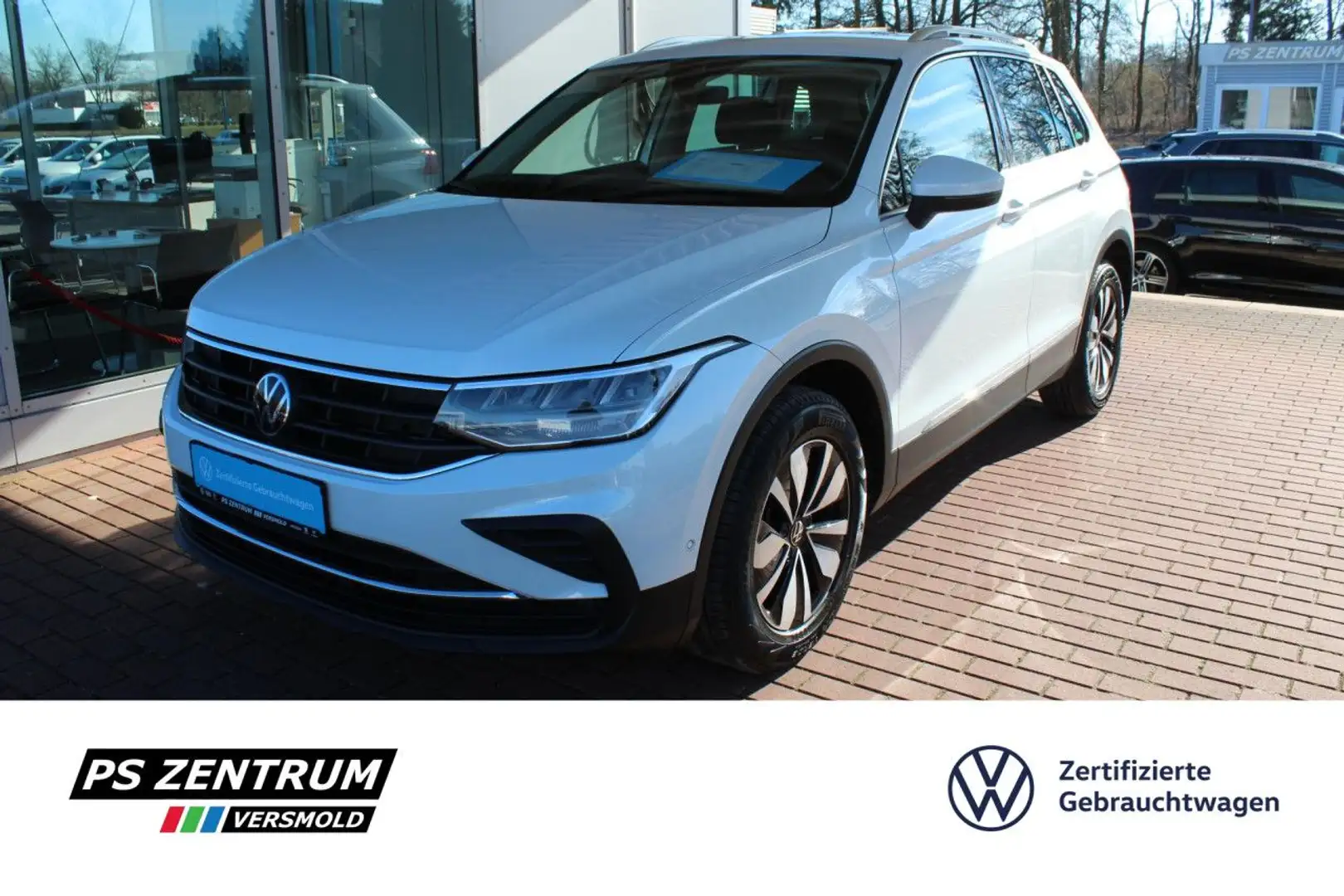 Volkswagen Tiguan 2.0 TDI DSG Move AHK CAM ACC LED NAVI Klima Weiß - 1