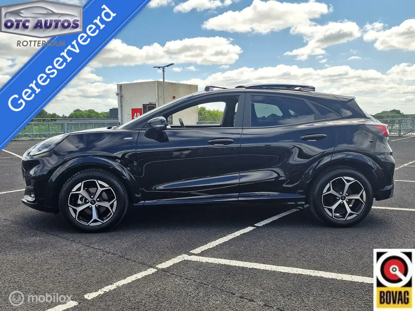 Ford Puma 1.0 Hybrid ST- Line NIEUW MODEL! I Panorama dak I Zwart - 2
