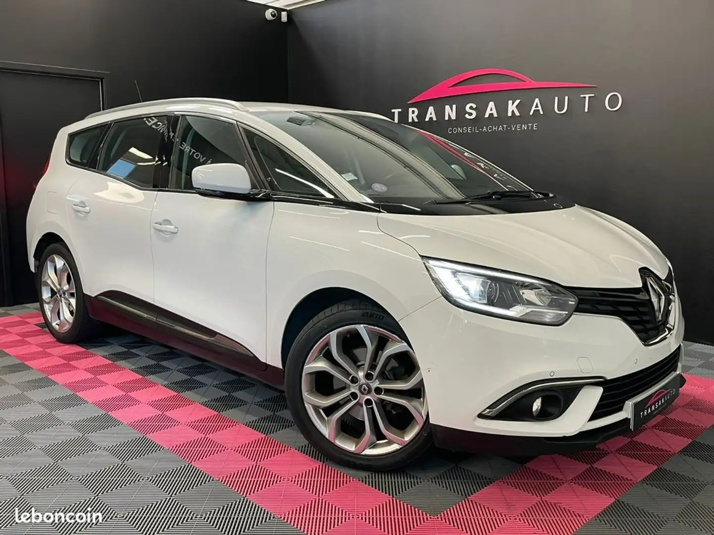 Renault Scenic IV GRAND BUSINESS TCe 130 Energy PREMIERE MAIN Blanc - 1