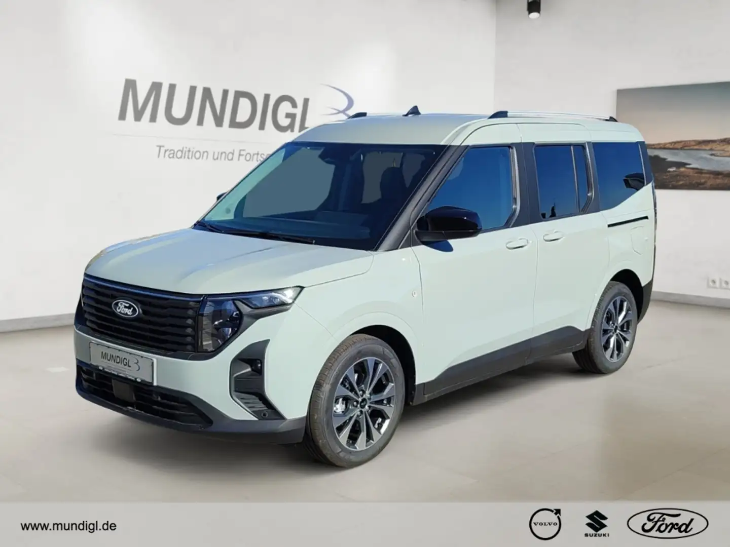 Ford Tourneo Courier Titanium Klimaaut RFK SHZ LRH NSW Tempo LM 17'' Gris - 1