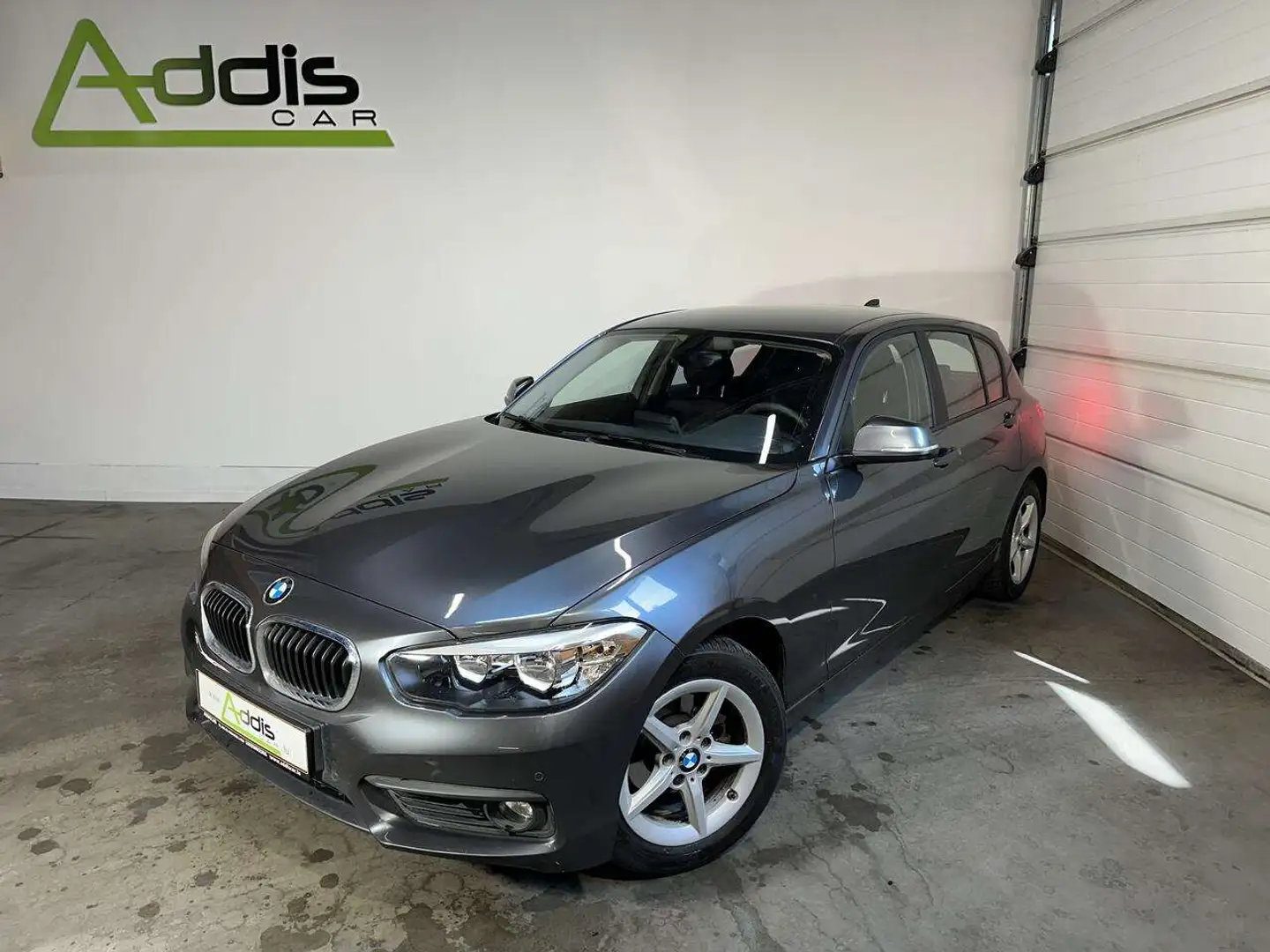 BMW 116 D 116 CV BUSINESS GPS BLUETOOTH Gris - 1