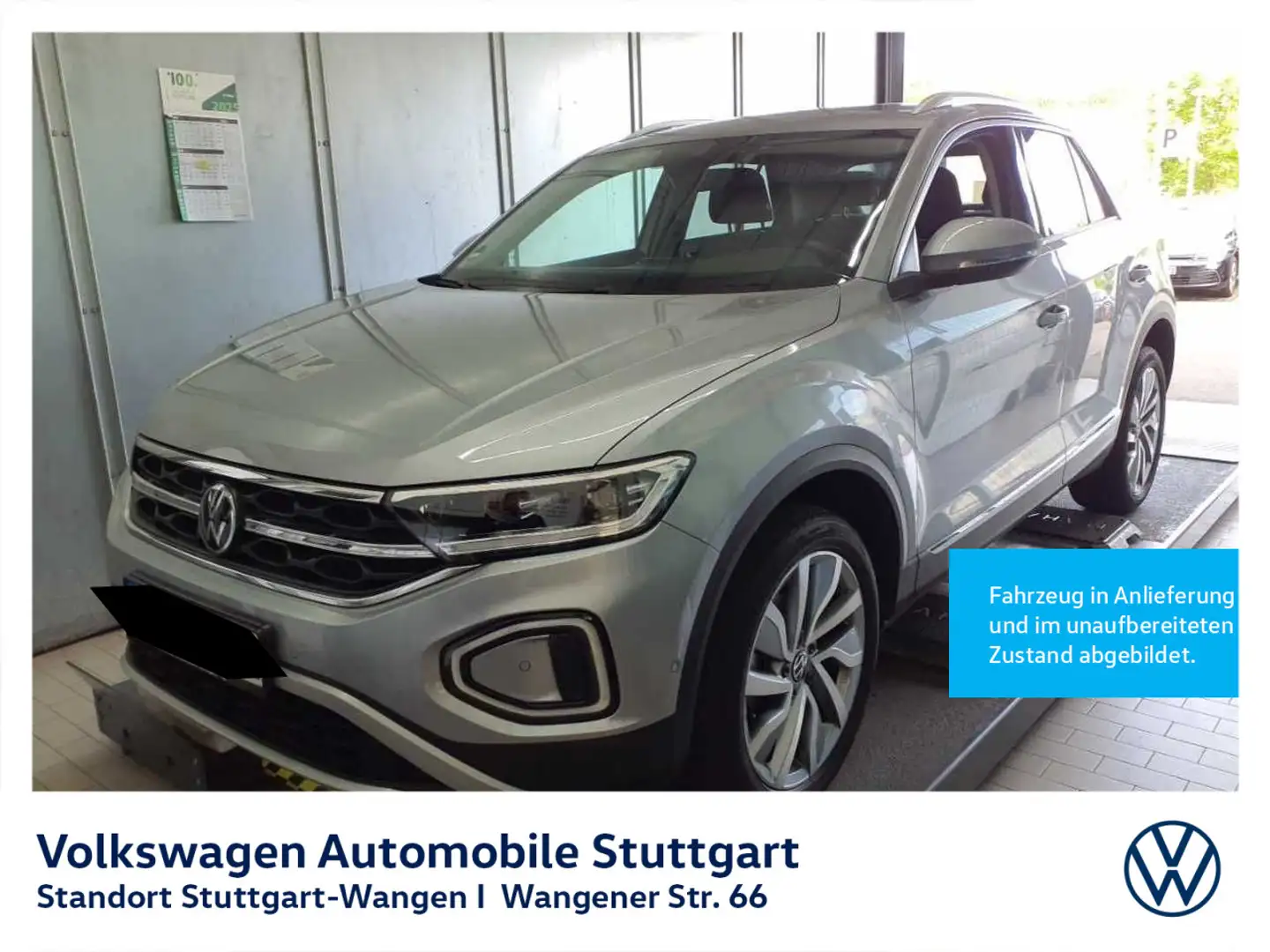 Volkswagen T-Roc Style 1.5 TSI DSG Navi Kamera LED ACC SHZ Silber - 1