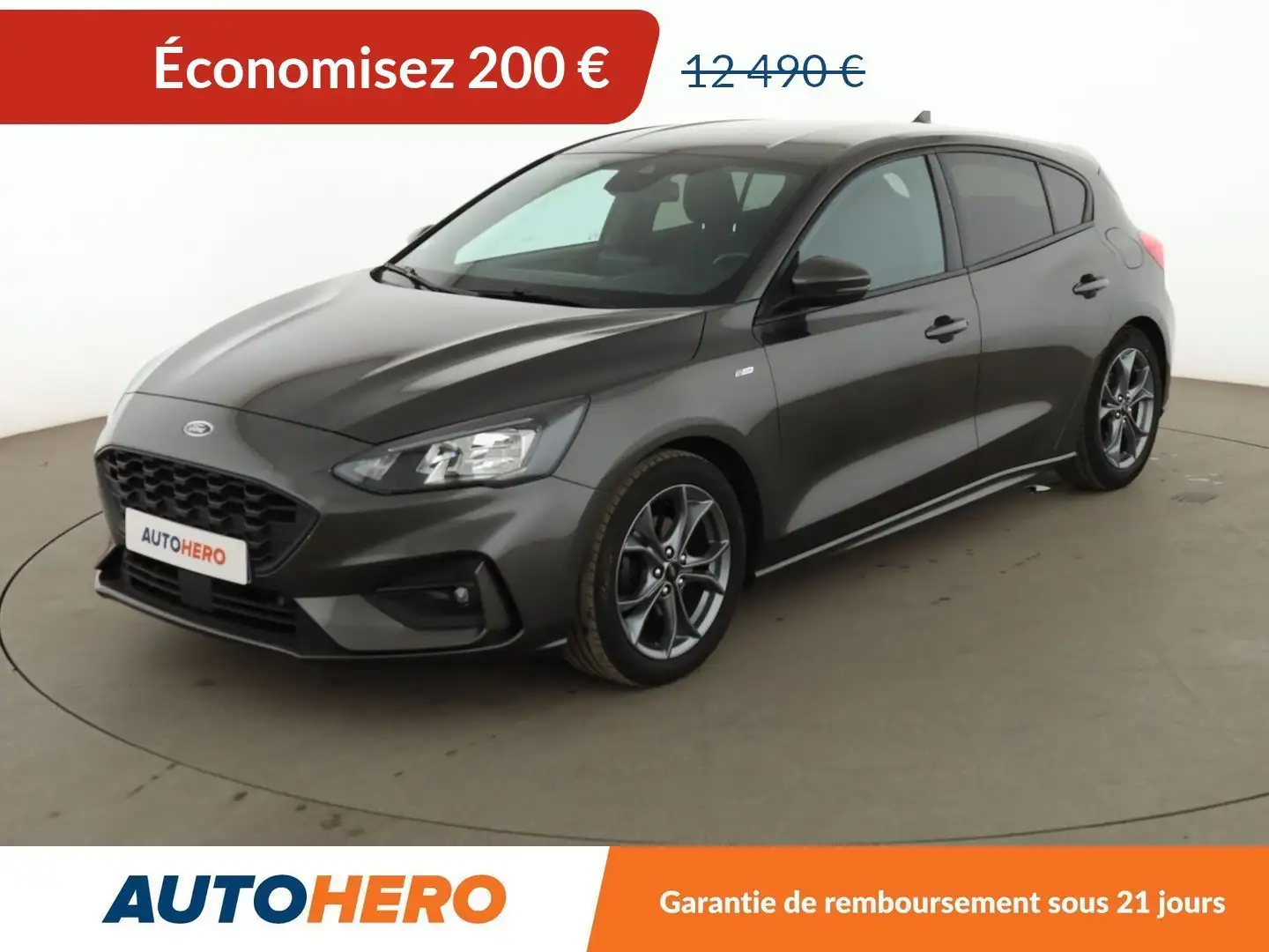 Ford Focus 1.0 EcoBoost ST Line Gris - 1