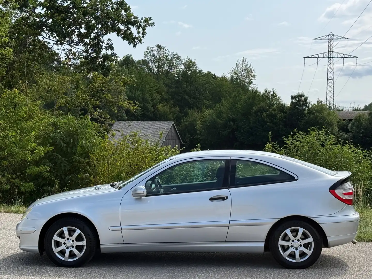 Mercedes-Benz C 200 Coupe - Automatik - Finanzierung - Xenon- wenig KM Silber - 2
