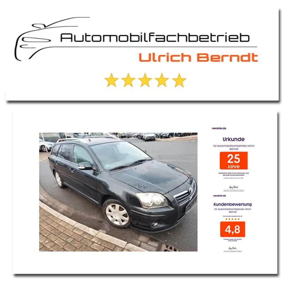Toyota Avensis - Inspektion + TÜV neu Nero - 1