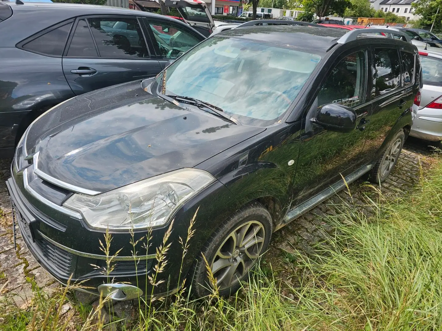 Citroen C-Crosser Exclusive Leder Alu AHk 7 Sitzer Zwart - 1