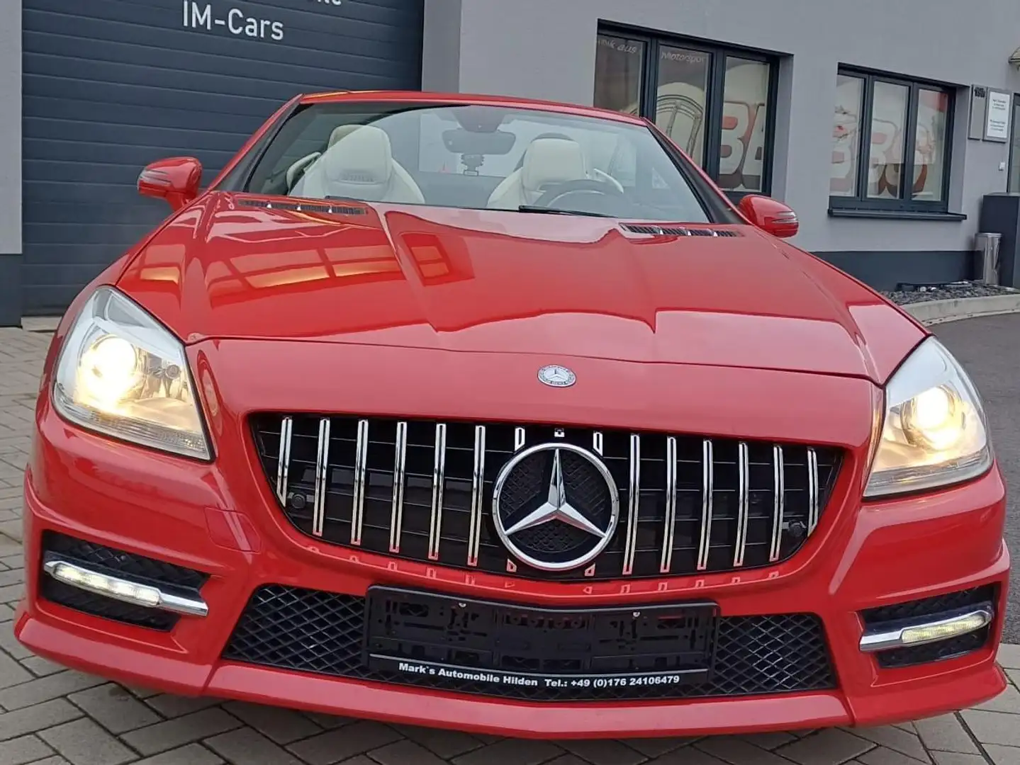 Mercedes-Benz SLK 350 SLK 350 BlueEfficiency *Leder*Navi*Pano*Memory* Rot - 2