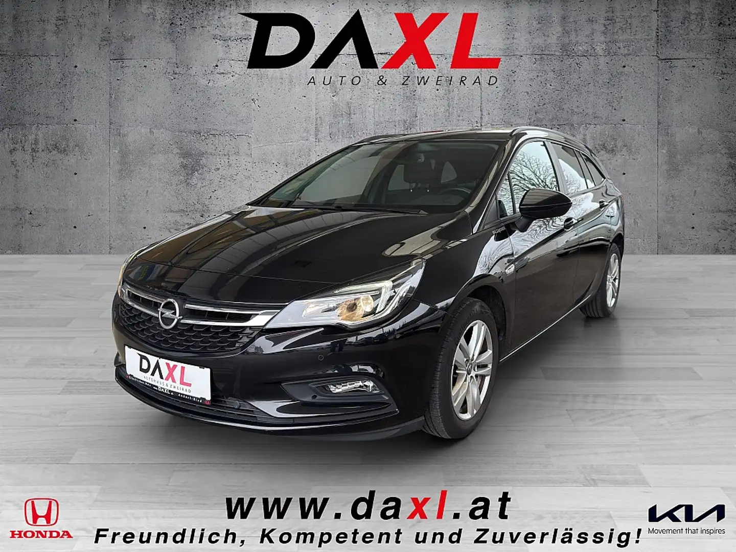Opel Astra ST 1,0 Turbo Ecotec Di Inj. Innovation St./St. ... Noir - 1