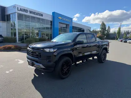 Black 2026 Chevrolet Colorado Pickup Truck Four-Wheel Drive Automatic