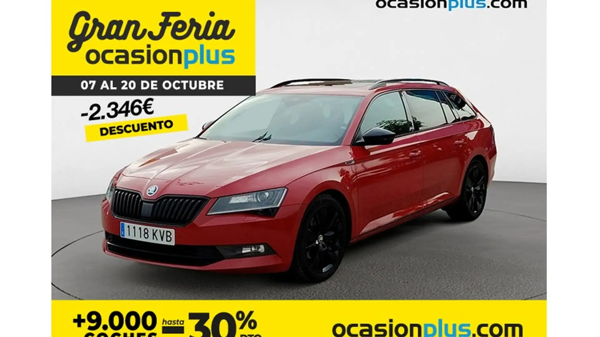 Skoda Superb Combi 2.0TDI AdBlue Sport Line DSG7 110kW Rojo - 1