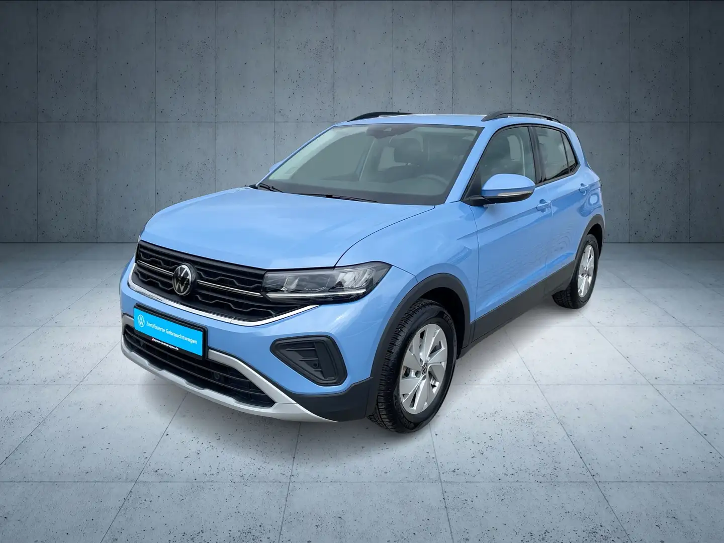 Volkswagen T-Cross Life 1.0 TSI AHK+ACC+Navi+PDC+DiCockpit Blau - 2