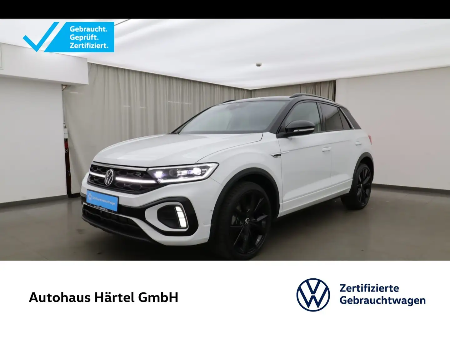 Volkswagen T-Roc R-LINE BLACK STYLE 1.5 TSI DSG Sportpaket Weiß - 1