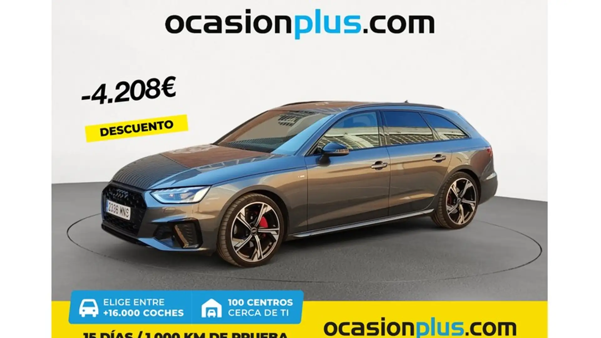 Audi A4 Avant 40 TDI Black line quattro S tronic 150kW Grigio - 1