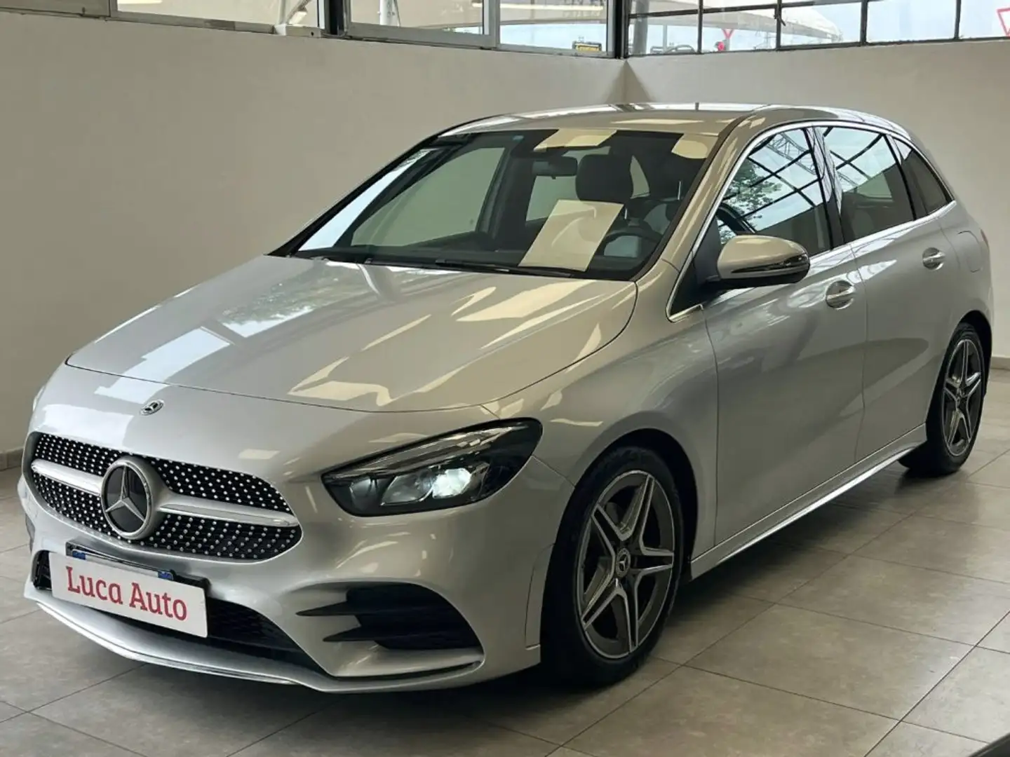 Mercedes-Benz B 180 d Automatic Premium *AMG*UNICO PROP.*PELLE BICOLOR Gris - 1