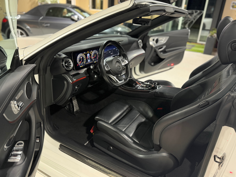 Mercedes-Benz E 200 CABRIOLET 170CV PACK AMG COCKPIT BURMESTER HEAD-UP CAMERA 360° — photo 8