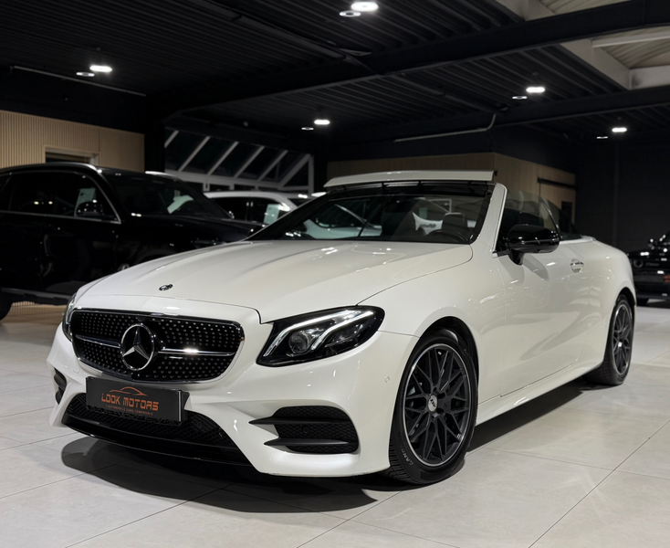 Mercedes-Benz E 200 CABRIOLET 170CV PACK AMG COCKPIT BURMESTER HEAD-UP CAMERA 360°