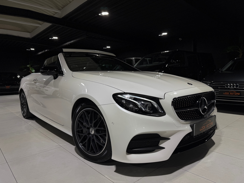 Mercedes-Benz E 200 CABRIOLET 170CV PACK AMG COCKPIT BURMESTER HEAD-UP CAMERA 360° — photo 3