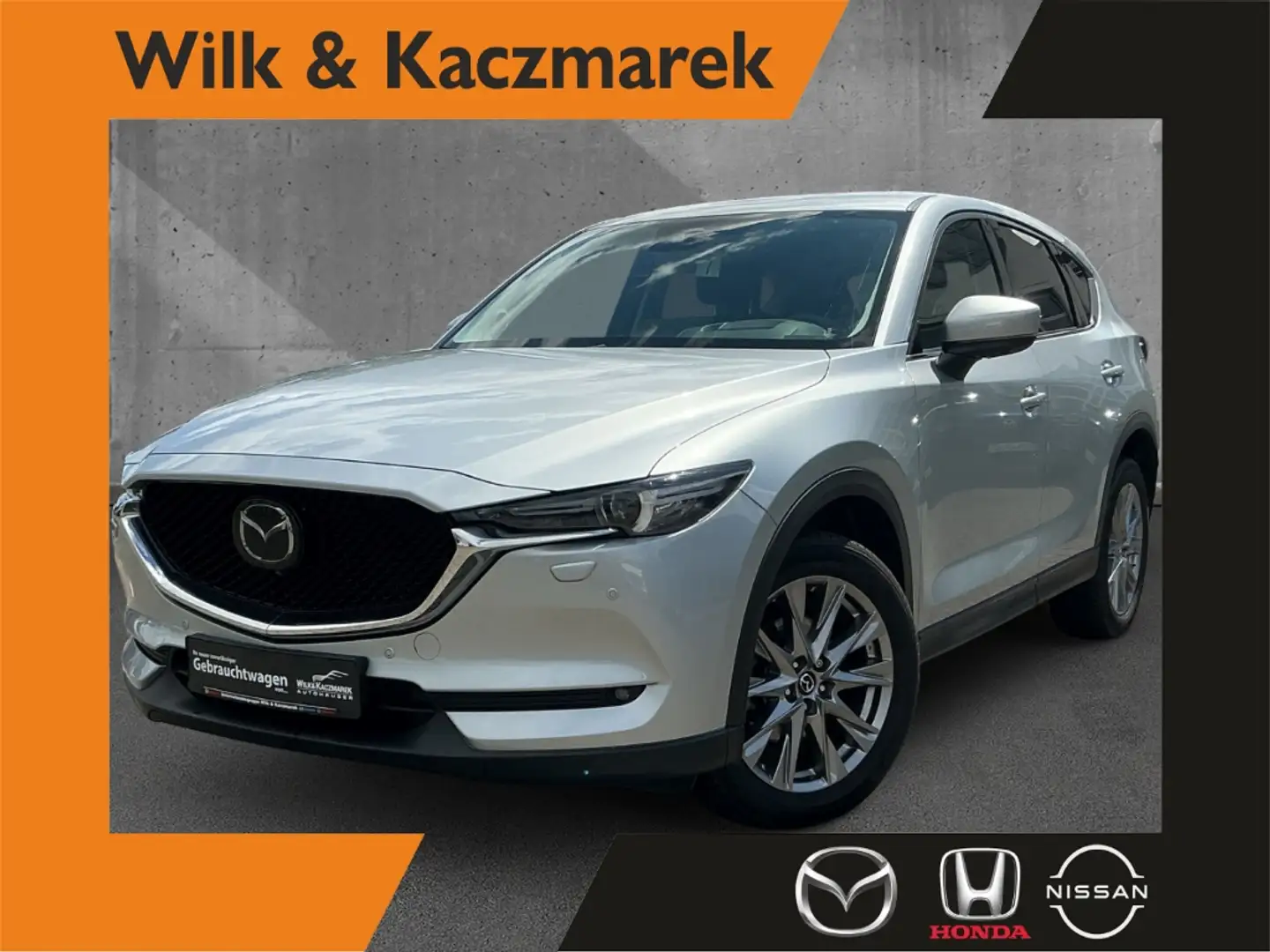 Mazda CX-5 2.2 GS DIESEL SPORTS 360 BOSE MATRIX HUD Argent - 1