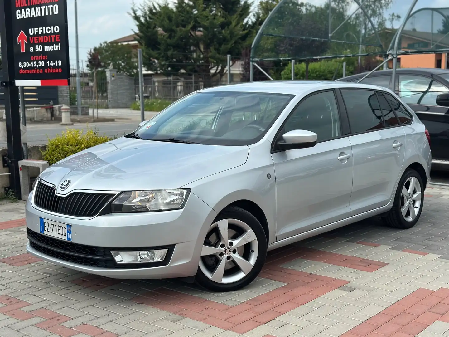 Skoda Rapid/Spaceback 1.6 TDI CR 105 CV Ambition Argento - 2